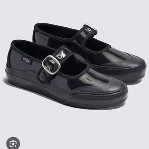 NWOT Vans Black Kids Dress Shoes “Mary Jane”